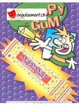 Chewing-gum pince doigt