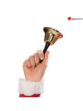 Cloche du Père Noël 13cm<br>