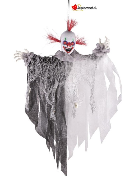 Horror clown to hang - 60cm