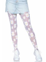 Flowery tights
