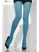 Collant opaque bleu - taille unique Collant opaque bleu - taille unique