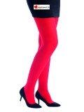 Collant opaque rouge