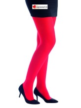 Collant opaque rouge Collant opaque rouge
