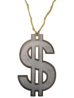 Collier dollar géant - 24 cm