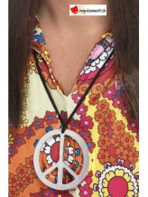 Collier hippie argent Collier hippie argent