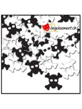 Confetis pirates - tête de mort Confetis pirates - tête de mort