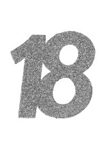 Confettis 18 shiny silver Confettis 18 shiny silver