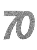 Confettis 70 silver shiny