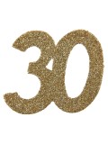 Confettis 30 dorés brillants