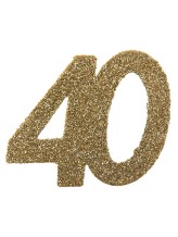Confettis 40 shiny gold Confettis 40 shiny gold