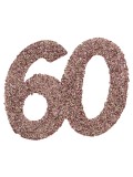 Confettis 60 rose gold brillants