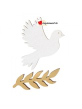 Konfetti Kommunion aus Holz