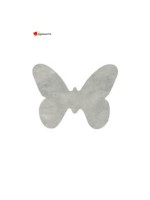 Confetti grigi a forma di farfalla