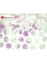 Round iridescent confetti - 15g Round iridescent confetti - 15g