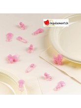 Confettis table sprinkles  rose Confettis table sprinkles  rose