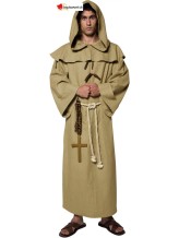 Costume Frère Tuck vieille Angleterre Costume Frère Tuck vieille Angleterre