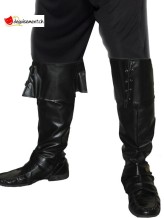Couvre chaussure Pirate noir Couvre chaussure Pirate noir