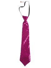 Cravate avec brillant rose Cravate avec brillant rose
