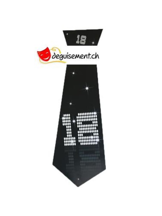 Cravate pour anniversaire 18 ans