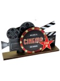 Décor Hollywood en bois - 20x4x13cm