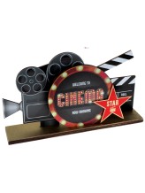 Décor Hollywood en bois - 20x4x13cm Décor Hollywood en bois - 20x4x13cm