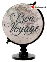 Décor Mappemonde - Bon voyage Décor Mappemonde - Bon voyage