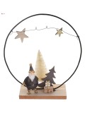 Décor de Noël - 18x5x19cm - 1 pièce