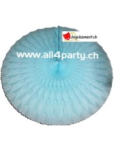 Décoration Eventail à Suspendre Bleu Arctique Décoration Eventail à Suspendre Bleu Arctique