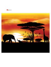 Safari wall decoration Safari wall decoration