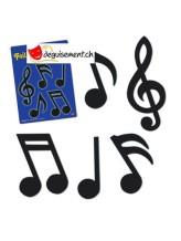 Decoration notes de musique Decoration notes de musique