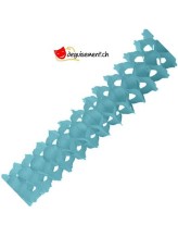 Décoration à Suspendre Guirlande Zinnia Bleu Arctique Décoration à Suspendre Guirlande Zinnia Bleu Arctique