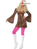 Deguisement 1960's peace and love femme