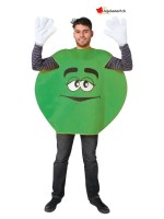Grünes Bonbon Kostüm - Erwachsene Einheitsgröße