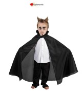 Deguisement cape enfant noir 85 cm