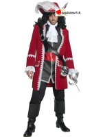 Piraten Kapitän kostüm für Männer