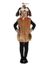 Costume da cane con cappuccio per bambini