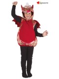 Déguisement à capuche Dragon enfant