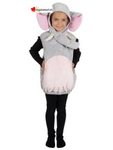 Costume da elefante con cappuccio per bambini