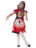 Déguisement Chaperon Rouge Zombie enfant