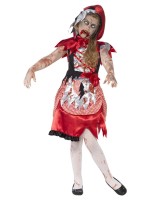 Déguisement Chaperon Rouge Zombie enfant