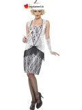 Déguisement Charleston Flapper Silver