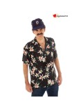 Déguisement chemise Magnum noire