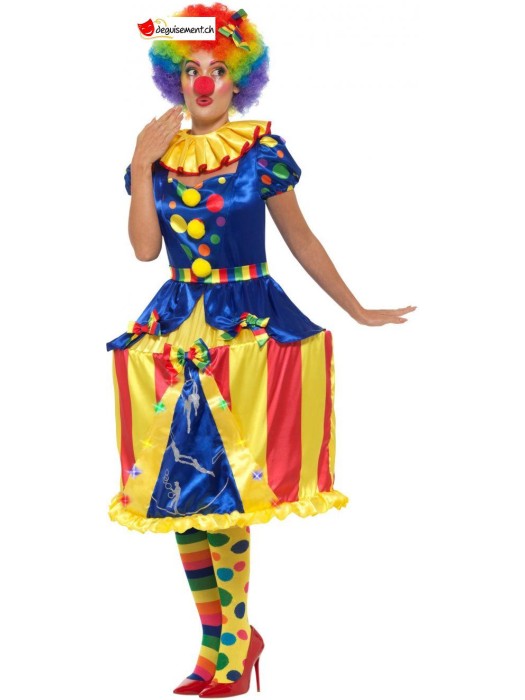 Déguisement Clown avec Carrousel Jupe