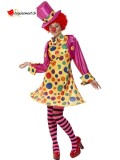 Clown Damenkostüm,