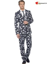 Costume da teschio e ossa incrociate Costume da teschio e ossa incrociate