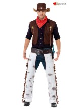 Costume da cowboy marrone Costume da cowboy marrone