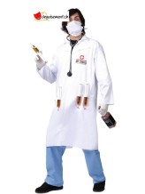 Deguisement Docteur shots - taille unique Deguisement Docteur shots - taille unique