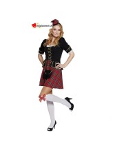 Costume tartan di lusso Costume tartan di lusso