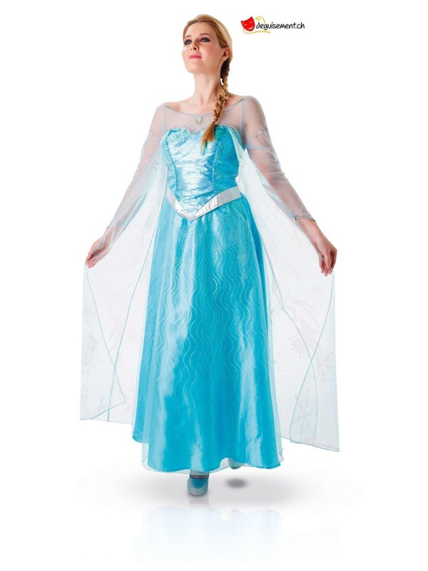 Déguisement Elsa - S - LA REINE DES NEIGES 2 : le déguisement à
