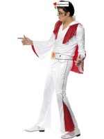 Elvis weiß-rote Verkleidung